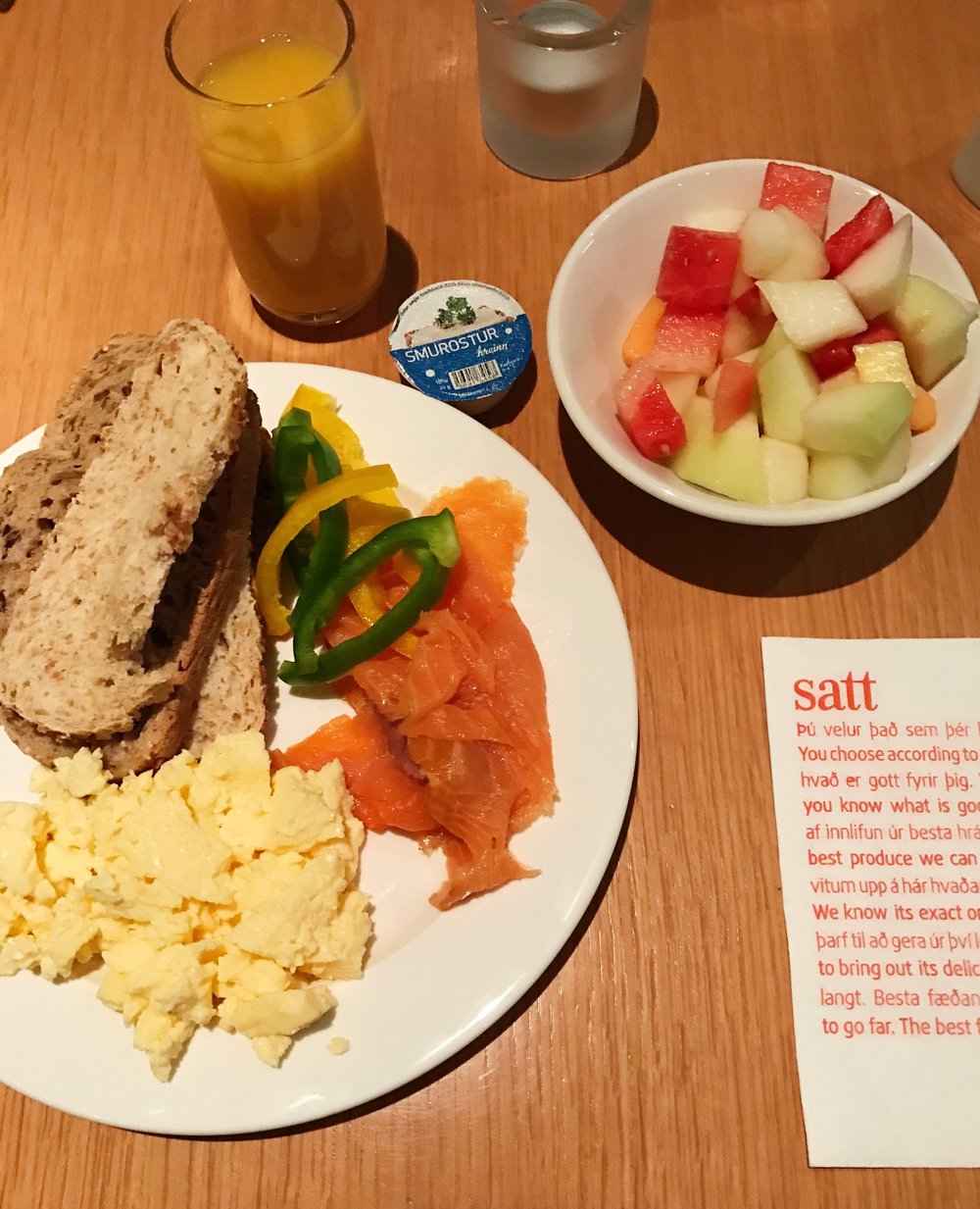 Pictured: Buffet Breakfast. &nbsp;Cost: ISK 3000 per person = about $26.00