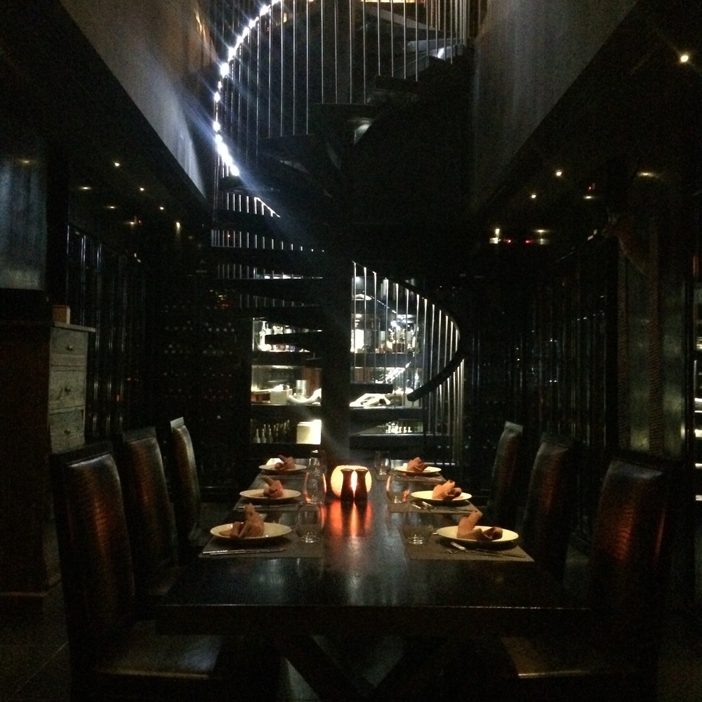 Private dining area